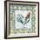 Rooster-Lisa Audit-Framed Giclee Print