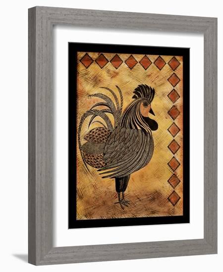 Rooster-Tina Nichols-Framed Giclee Print