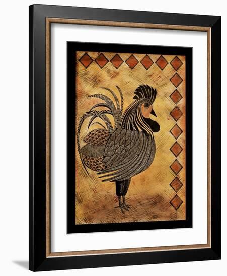 Rooster-Tina Nichols-Framed Giclee Print