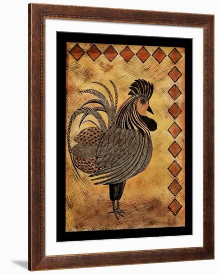 Rooster-Tina Nichols-Framed Giclee Print