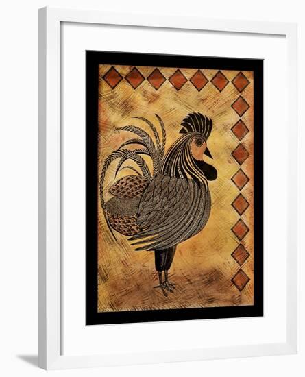 Rooster-Tina Nichols-Framed Giclee Print