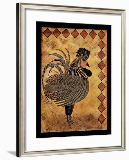 Rooster-Tina Nichols-Framed Giclee Print