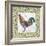 Rooster-Lisa Audit-Framed Giclee Print