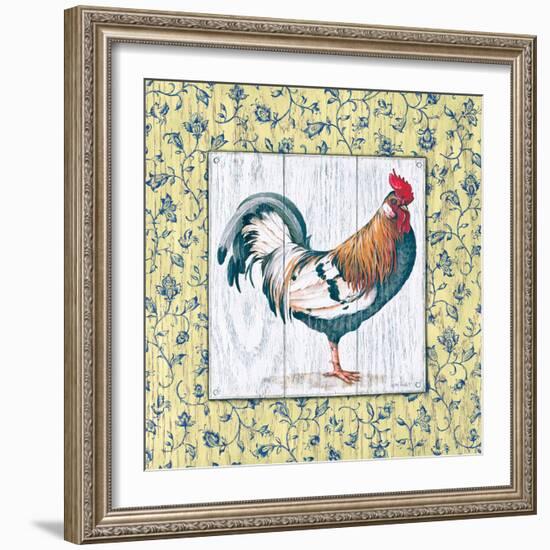 Rooster-Lisa Audit-Framed Giclee Print