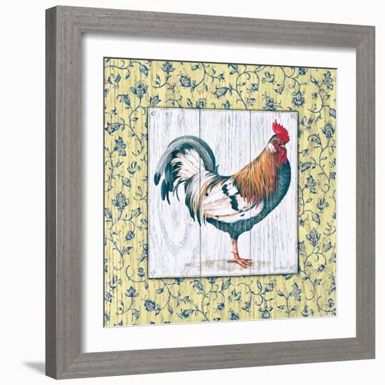 Rooster-Lisa Audit-Framed Giclee Print