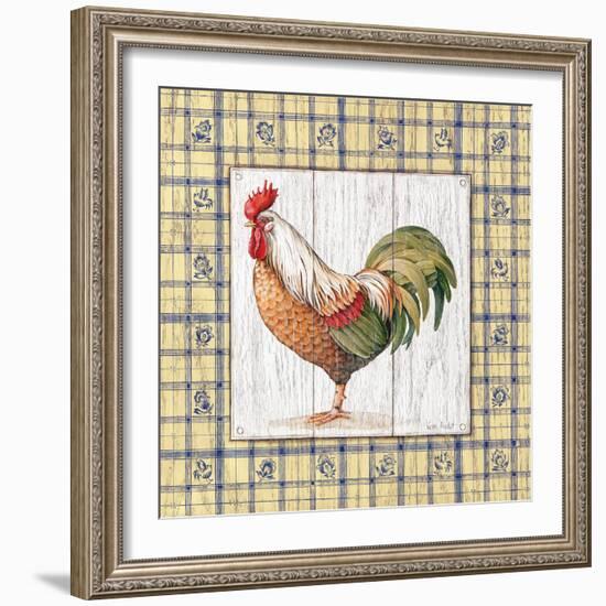 Rooster-Lisa Audit-Framed Giclee Print