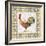 Rooster-Lisa Audit-Framed Giclee Print