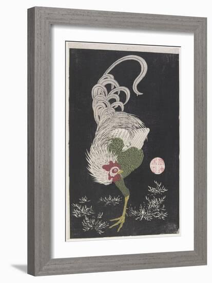 Rooster-Ito Jakuchu-Framed Giclee Print