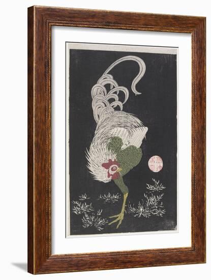 Rooster-Ito Jakuchu-Framed Giclee Print