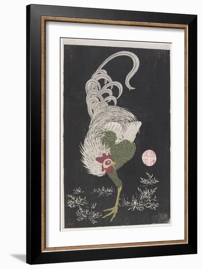Rooster-Ito Jakuchu-Framed Giclee Print