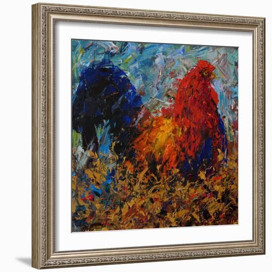 Rooster-Joseph Marshal Foster-Framed Art Print