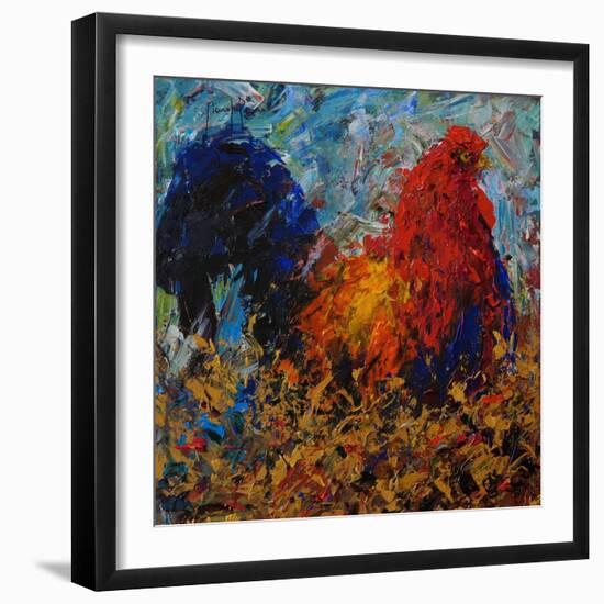 Rooster-Joseph Marshal Foster-Framed Art Print