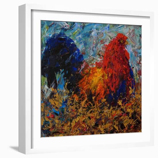 Rooster-Joseph Marshal Foster-Framed Art Print