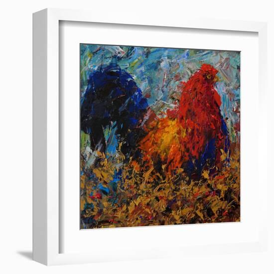 Rooster-Joseph Marshal Foster-Framed Art Print