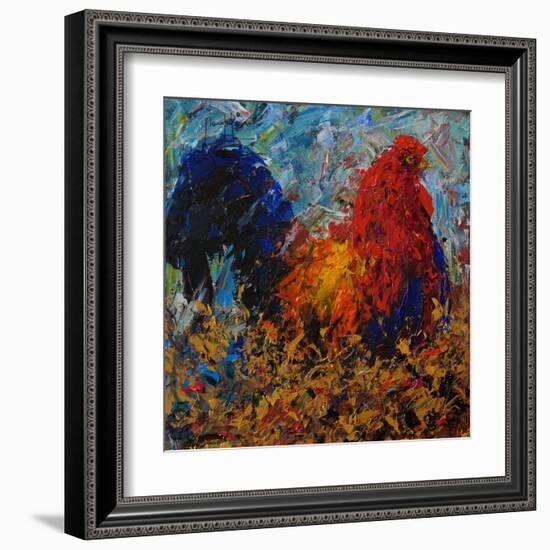 Rooster-Joseph Marshal Foster-Framed Art Print