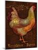Roosters & Hens-Kate Ward Thacker-Mounted Giclee Print
