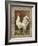 Roosters VI-Cassel-Framed Art Print