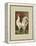 Roosters with Mat VI-Cassel-Framed Stretched Canvas