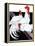 Roosting Rooster & Hens-Paul Bransom-Framed Premier Image Canvas
