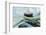 Rope anchoring boat, Klaipeda, Lithuania-Keren Su-Framed Photographic Print