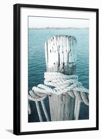 Rope on Post I-Susan Bryant-Framed Photo