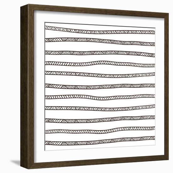 Rope Pattern-Magnia-Framed Art Print