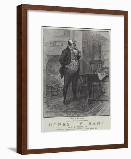 Ropes of Sand-Henry Stephen Ludlow-Framed Giclee Print