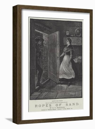 Ropes of Sand-Henry Stephen Ludlow-Framed Giclee Print