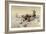 Roping the Longhorns-Charles Marion Russell-Framed Giclee Print