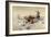 Roping the Longhorns-Charles Marion Russell-Framed Giclee Print