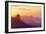 Roque Bentayga at sunset, Gran Canaria, Canary Islands, Spain, Atlantic Ocean, Europe-Neil Farrin-Framed Photographic Print