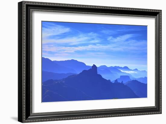 Roque Bentayga, Gran Canaria, Canary Islands, Spain, Atlantic Ocean, Europe-Neil Farrin-Framed Photographic Print