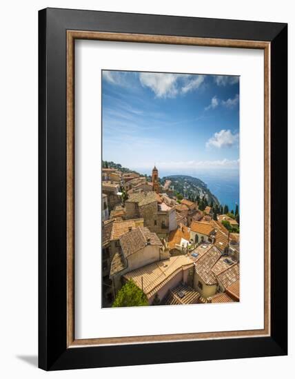 Roquebrune-Cap-Martin, Alpes-Maritimes, Provence-Alpes-Cote D'Azur, French Riviera, France-Jon Arnold-Framed Photographic Print