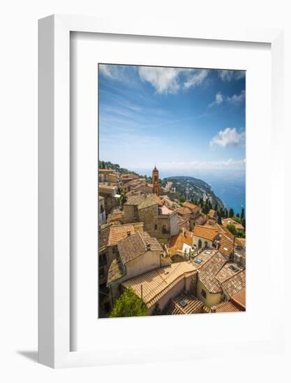 Roquebrune-Cap-Martin, Alpes-Maritimes, Provence-Alpes-Cote D'Azur, French Riviera, France-Jon Arnold-Framed Photographic Print