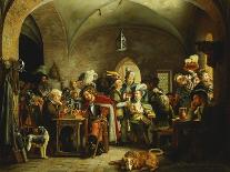 Soldiers in the Keep of a Castle-Rorbye Martinus-Giclee Print