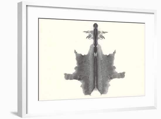 Rorschach Chart Image-null-Framed Art Print