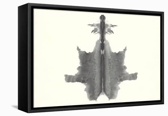 Rorschach Chart Image-null-Framed Stretched Canvas