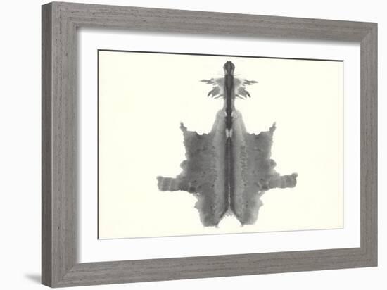 Rorschach Chart Image-null-Framed Art Print