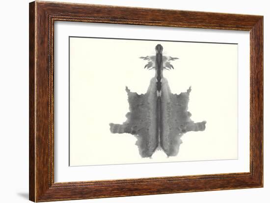 Rorschach Chart Image-null-Framed Art Print