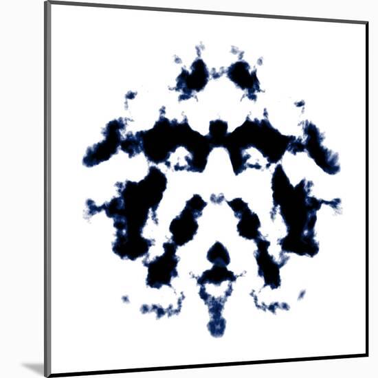 Rorschach Graphic-magann-Mounted Art Print