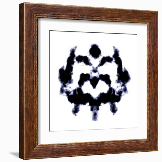 Rorschach Graphic-magann-Framed Art Print