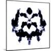 Rorschach Graphic-magann-Mounted Art Print