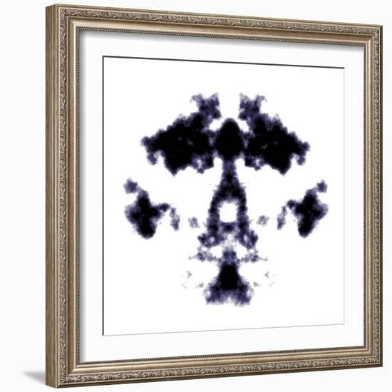 Rorschach Ink Graphic-magann-Framed Art Print