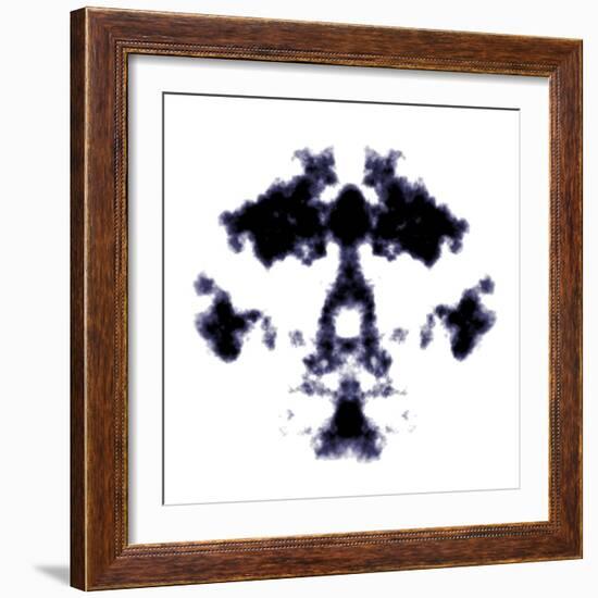 Rorschach Ink Graphic-magann-Framed Art Print