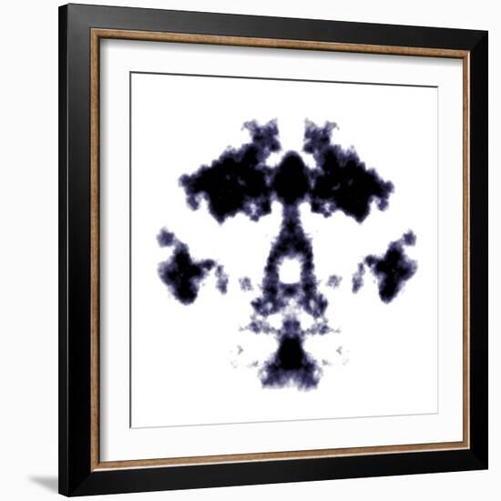 Rorschach Ink Graphic-magann-Framed Art Print