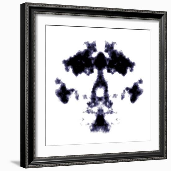 Rorschach Ink Graphic-magann-Framed Art Print