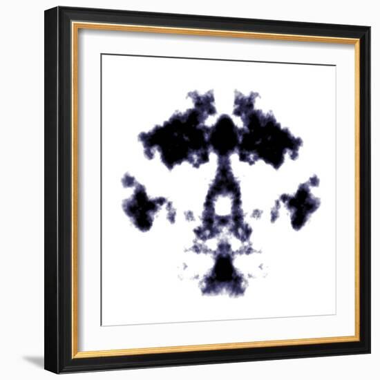 Rorschach Ink Graphic-magann-Framed Art Print