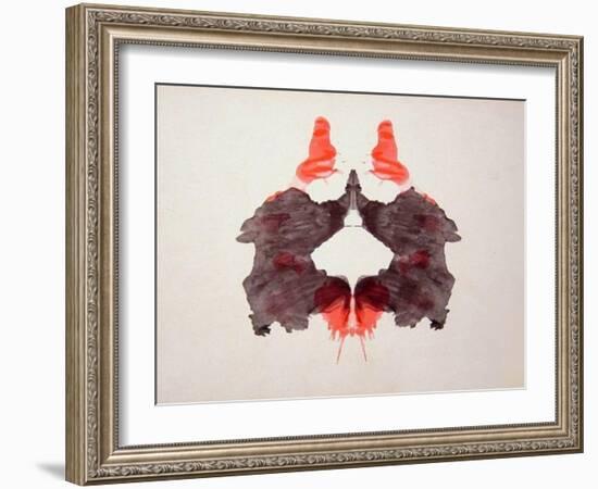 Rorschach Test Card No. 2-Science Source-Framed Giclee Print