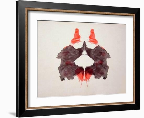 Rorschach Test Card No. 2-Science Source-Framed Giclee Print