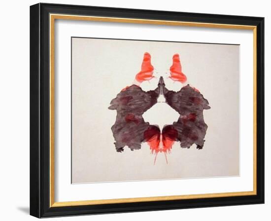 Rorschach Test Card No. 2-Science Source-Framed Giclee Print